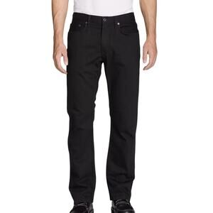 Eddie Bauer H2Low Men's Classic Straight Jeans, Black, 34x30 NWT
